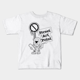 Hugus x Street Art Point Kids T-Shirt